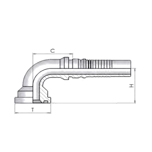 Фланець SFL-3 90* I-LOCK 44,5 dn 25_100