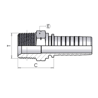 Штуцер AGN 3/4" dn 12