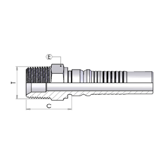 Штуцер AGR-K I-LOCK 3/4" dn 19