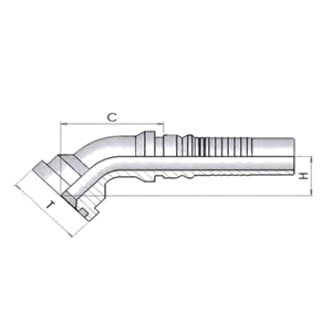 Фланець SFL-3 45* I-LOCK 38.1 dn 25