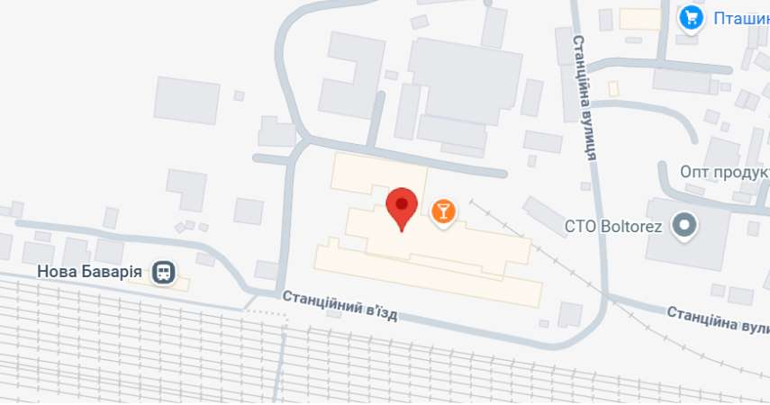 Харків map